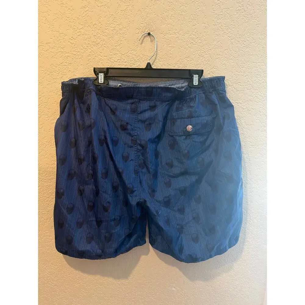 ⭐️ Men’s Peter Millar Navy Skull Swim Trunks Size XL